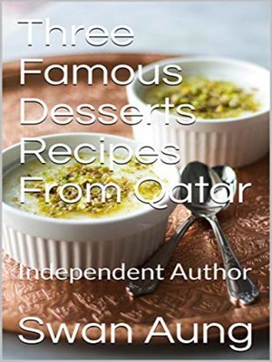 cover image of Three Famous Desserts Recipes From Qatar